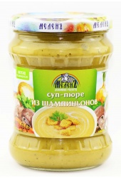 Суп-пюре из шампиньонов